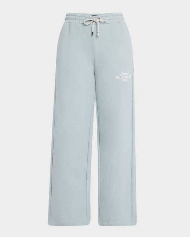 Amiri Hollywood Cafe Straight-Leg Sweatpants